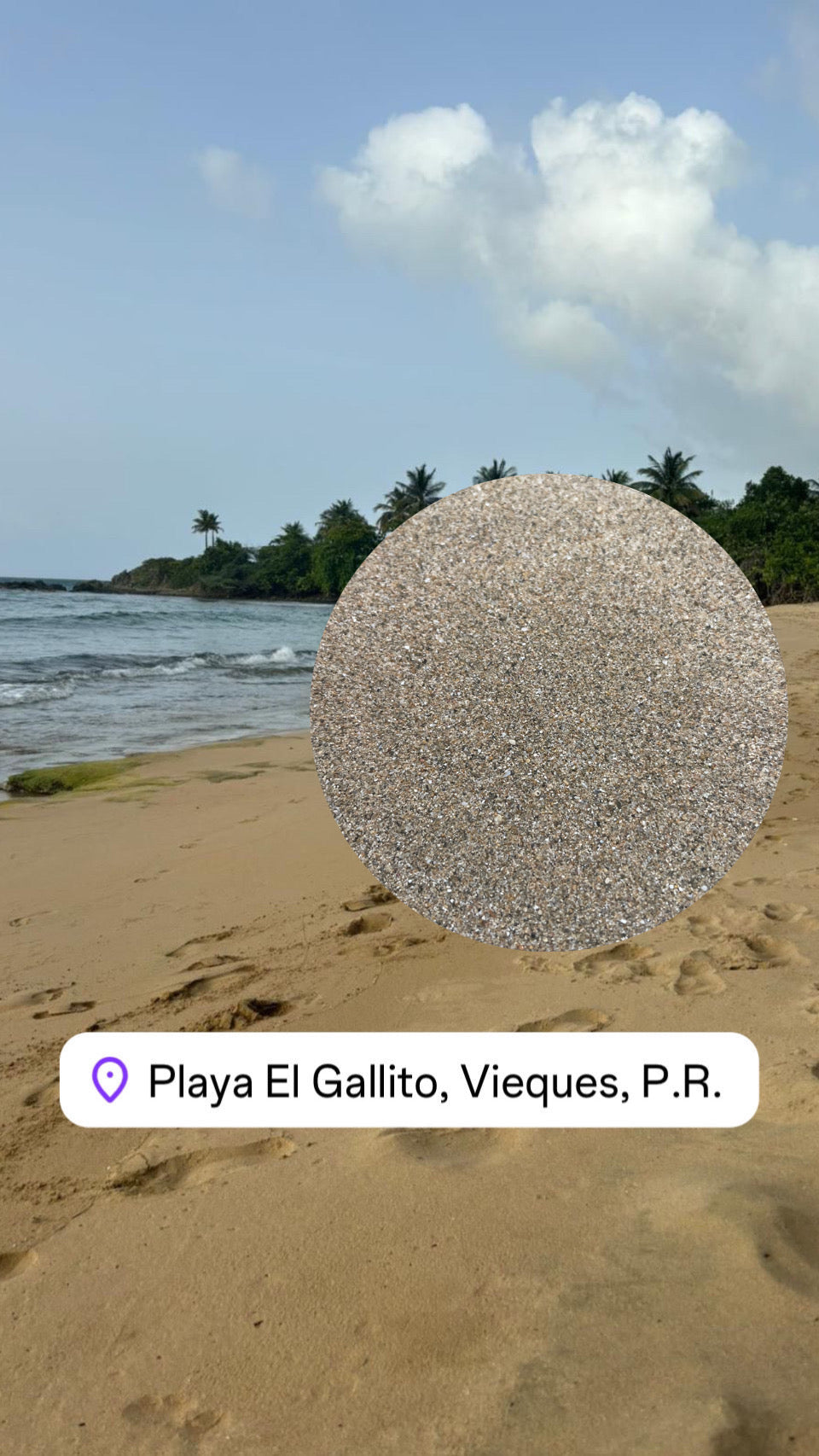 Vieques PR, El Gallito Beach