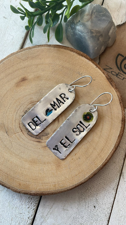 Del Mar y el Sol Aretes