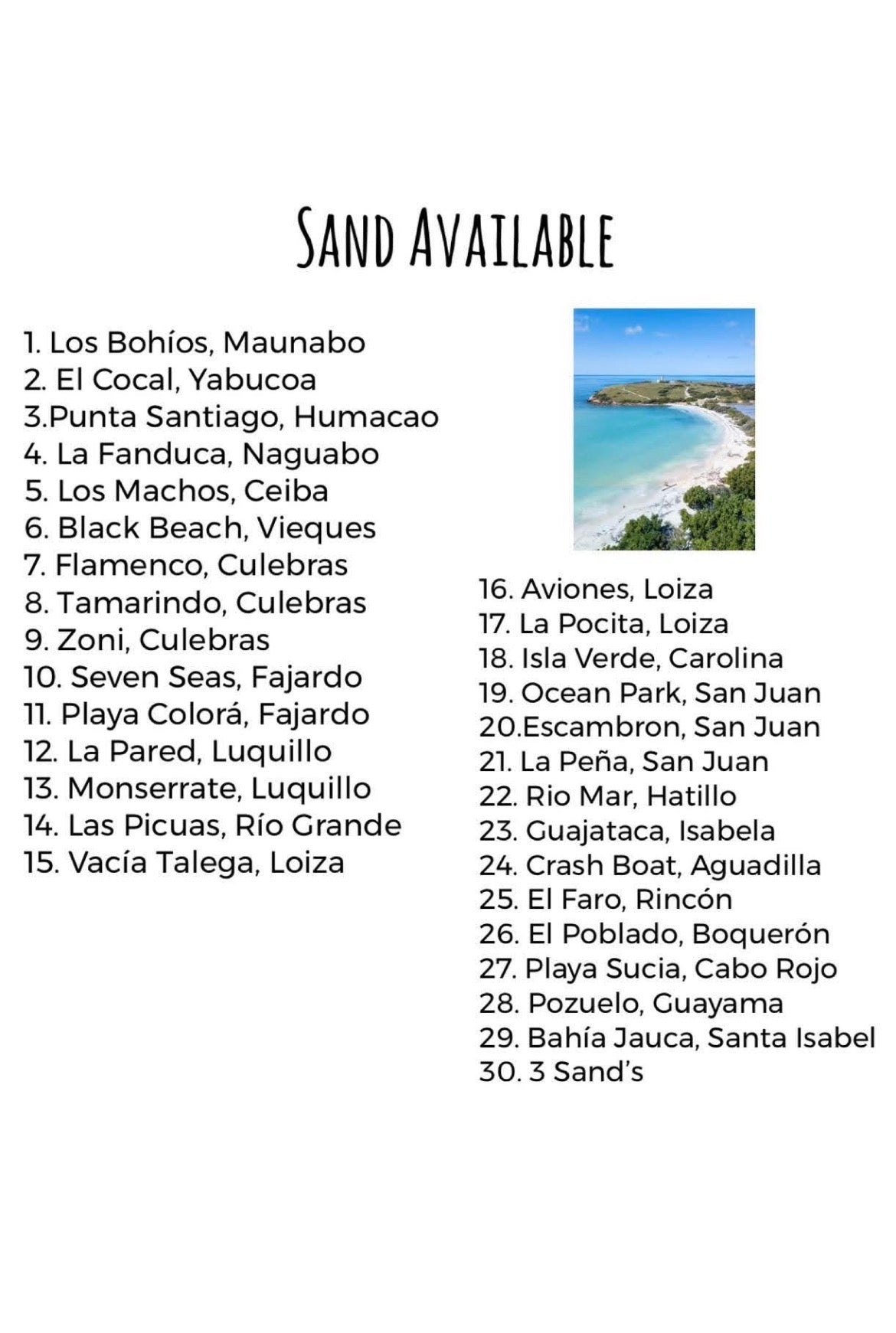 3 Sand Personalizado