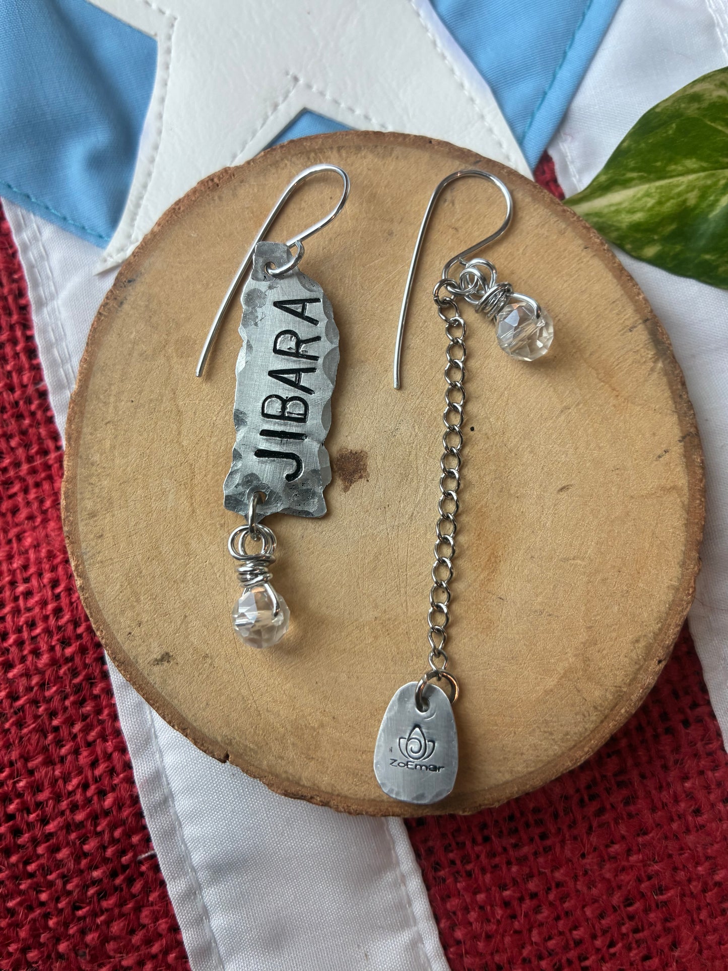 JIBARA Asimetrics earrings