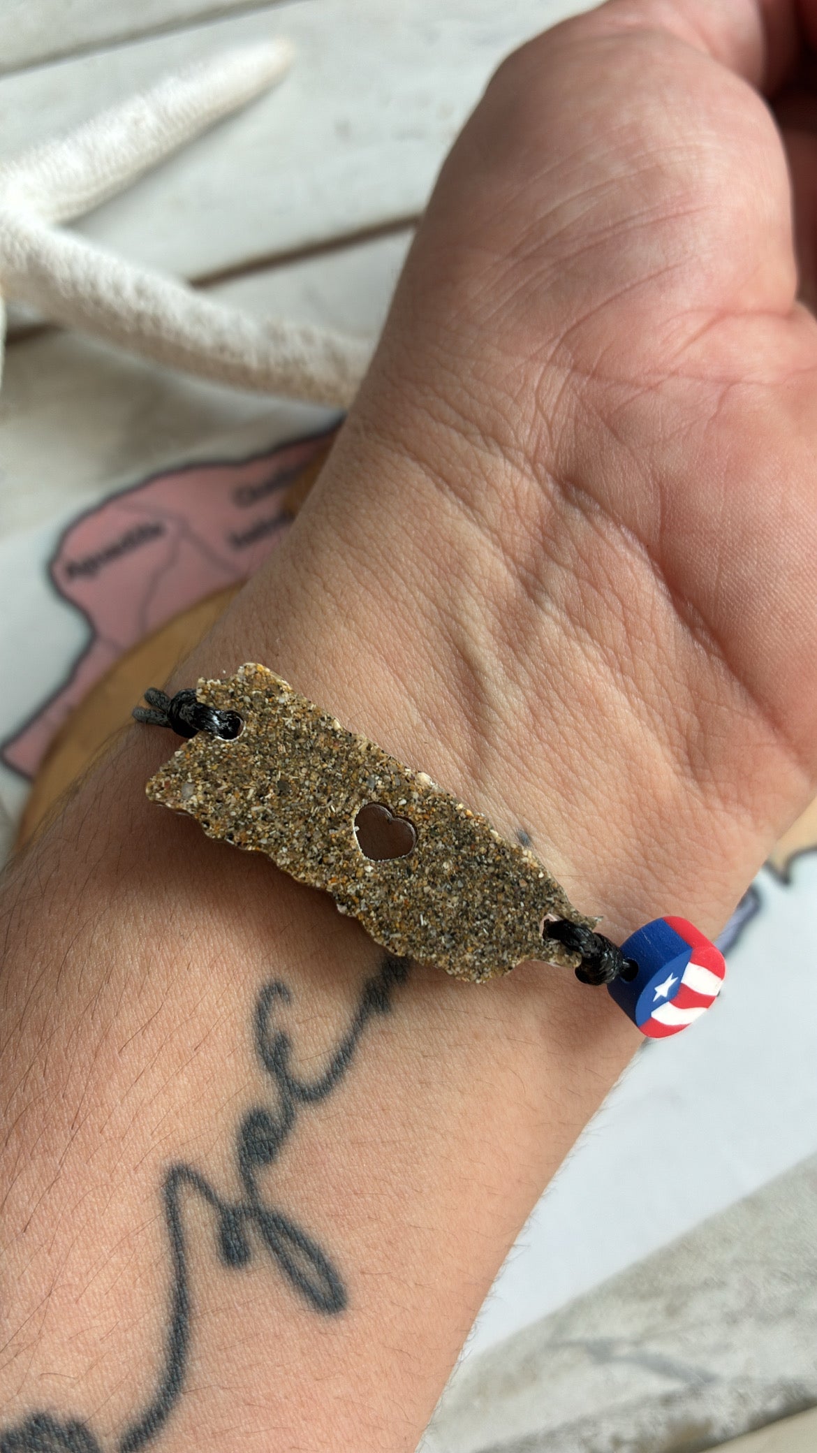 Crash Boat Map Bracelet