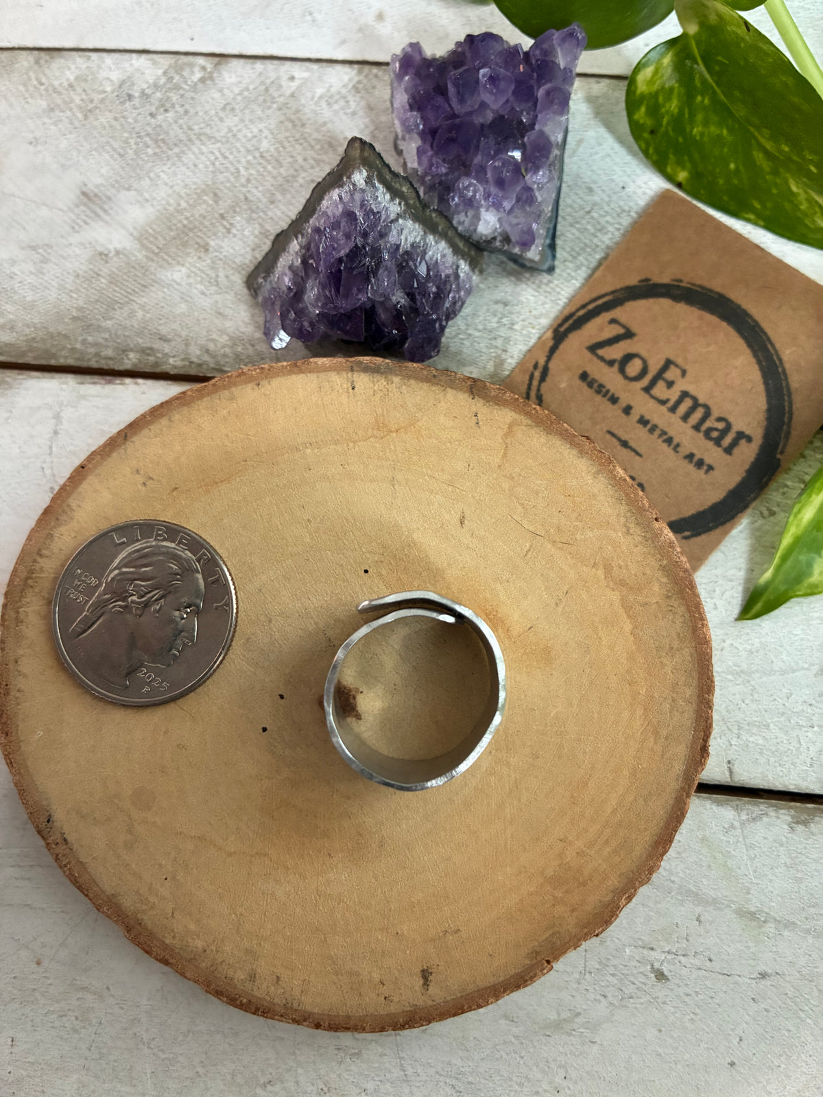 Moon & Star Ring