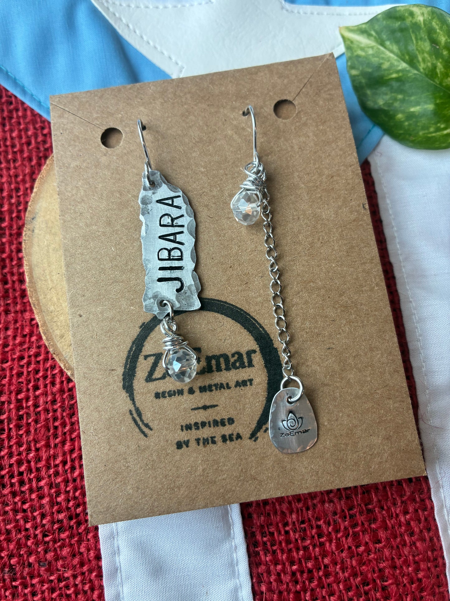 JIBARA Asimetrics earrings